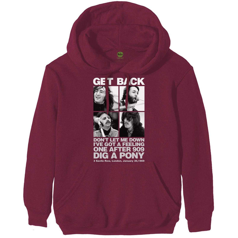 The Beatles - Unisex 3 Savile Row Pullover Hoodie