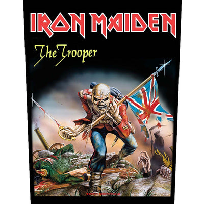 Iron Maiden - Unisex The Trooper Back Patch