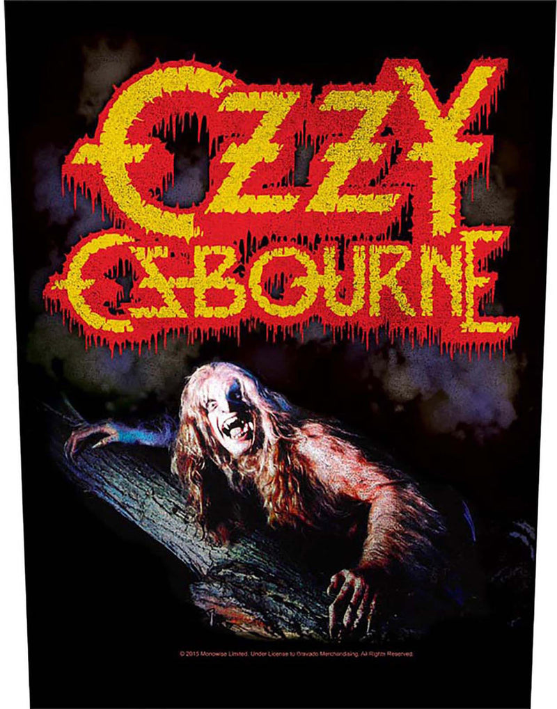 Ozzy Osbourne - Unisex Bark At The Moon Back Patch