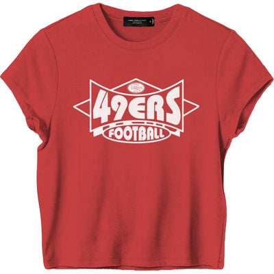 Junk Food - Womens 49Ers Baby T-Shirt