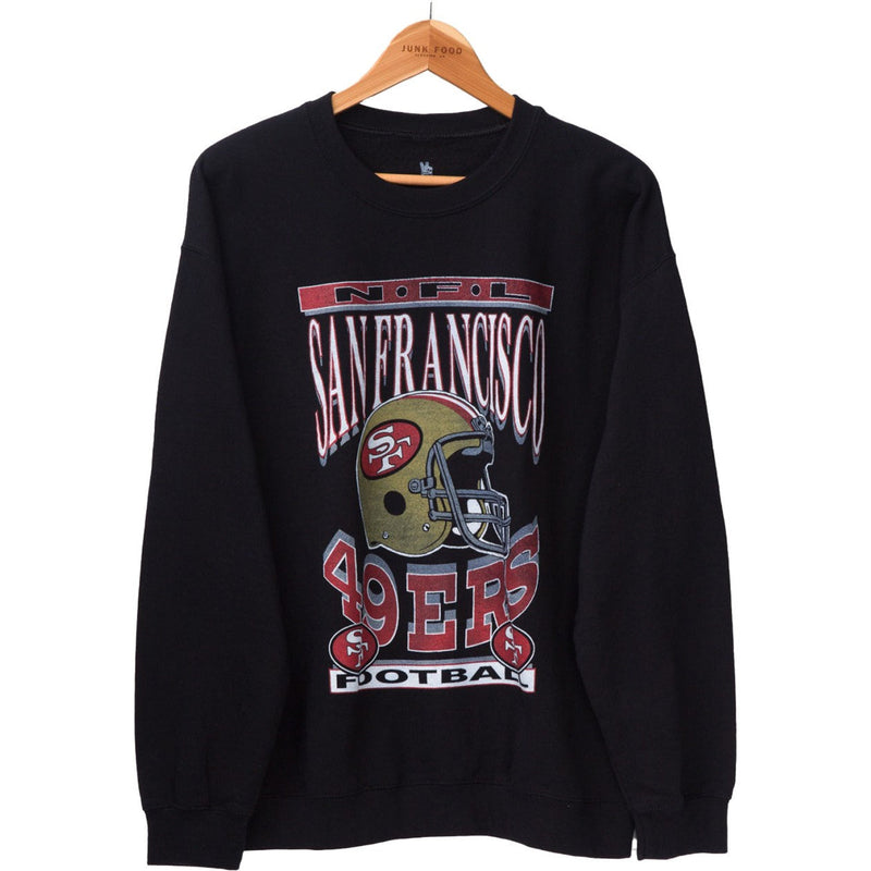 Junk Food - Unisex 49Ers Hlmt Fm Crew Fleece Top