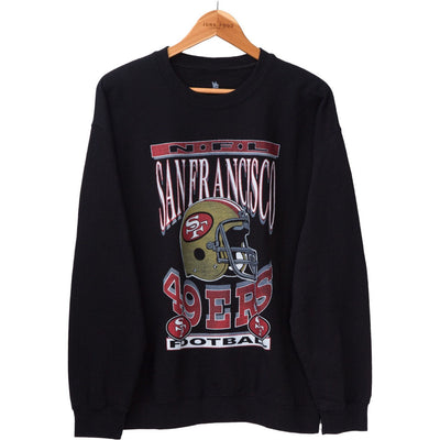 Junk Food - Unisex 49Ers Hlmt Fm Crew Fleece Top
