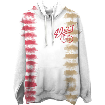 Junk Food - Unisex 49Ers Stitch Tie Dye Hood