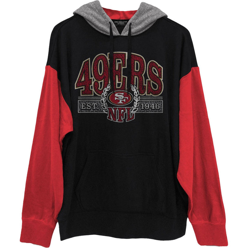 Junk Food - Mens 49Ers Tri Color Block Hood