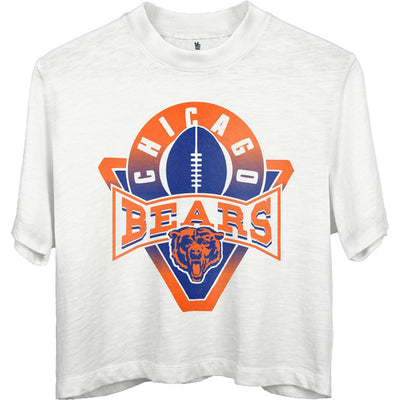 Junk Food - Womens Bears Mock Neck Crop T-Shirt