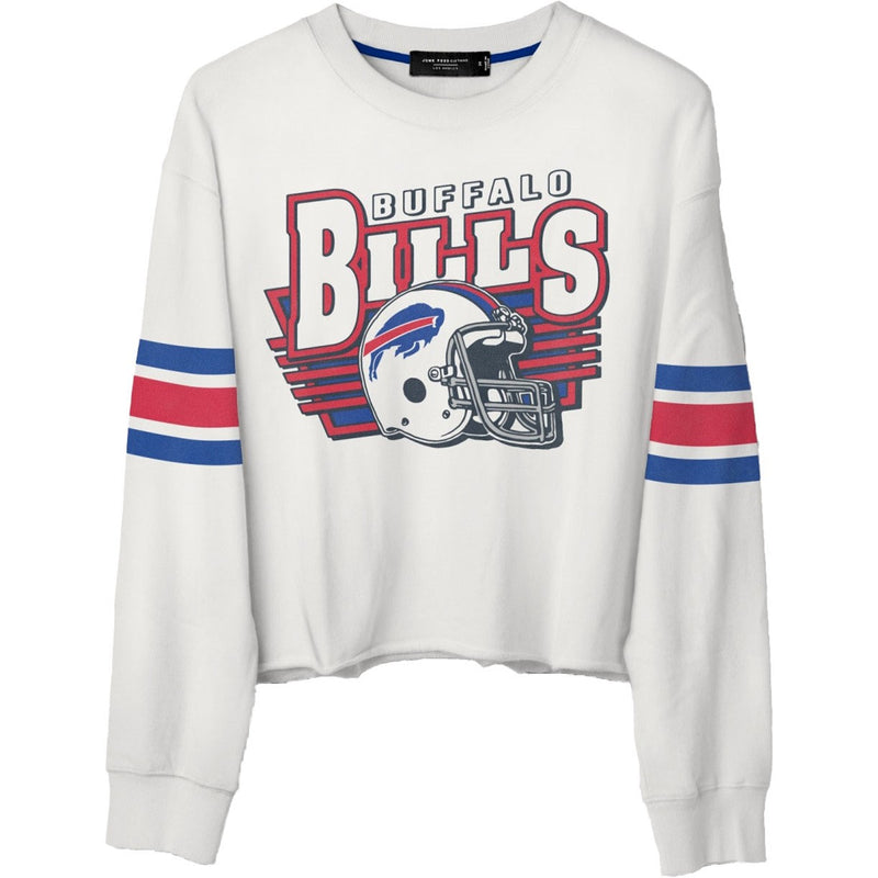 Junk Food - Womens Bills Kickoff Crop Crew Top