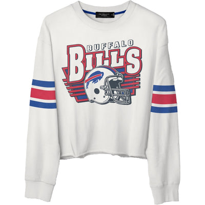 Junk Food - Womens Bills Kickoff Crop Crew Top