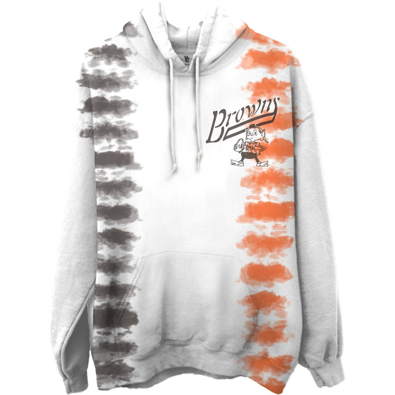 Junk Food - Unisex Browns Stitch Tie Dye Hood