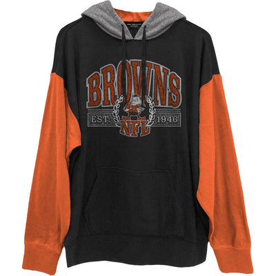 Junk Food - Mens Browns Tri Color Block Hood