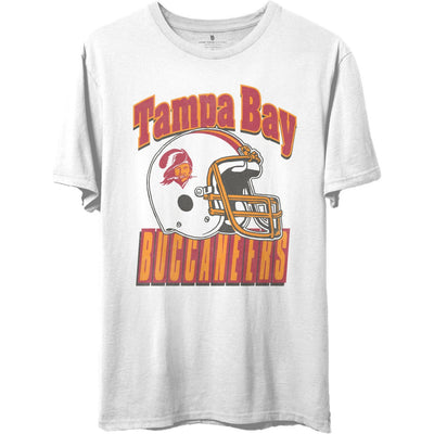 Junk Food - Unisex Bucs Throwback Helmet T-Shirt