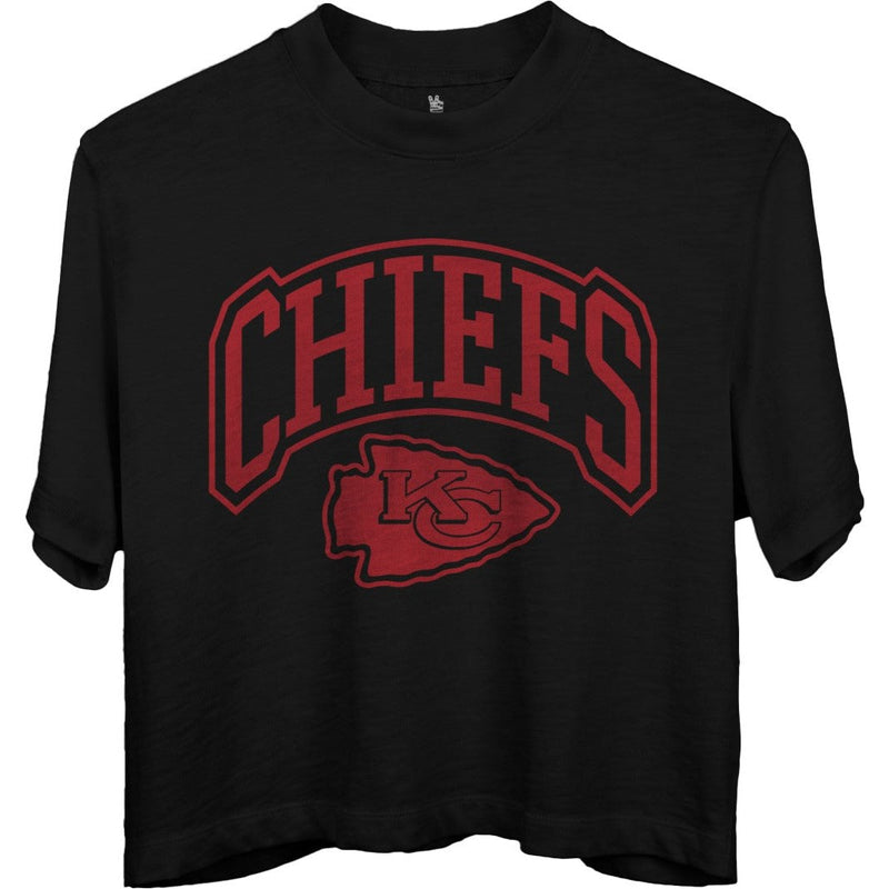 Junk Food - Womens Chiefs Blitz Mn Crop T-Shirt