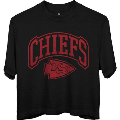 Junk Food - Womens Chiefs Blitz Mn Crop T-Shirt