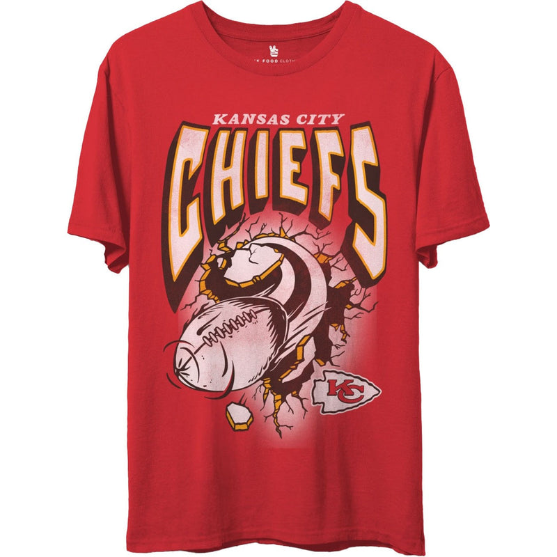 Junk Food - Unisex Chiefs Breakthru T-Shirt