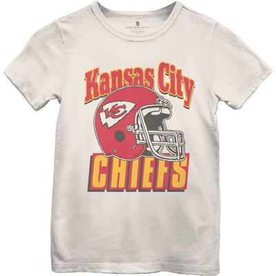 Junk Food - Girls Chiefs Helmet Short Sleeve T-Shirt