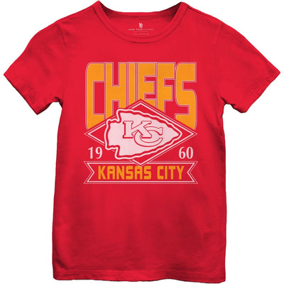 Junk Food - Girls Chiefs Overtime Short Sleeve T-Shirt