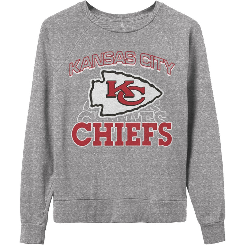 Junk Food - Womens Chiefs Repeat Raglan Crew Top