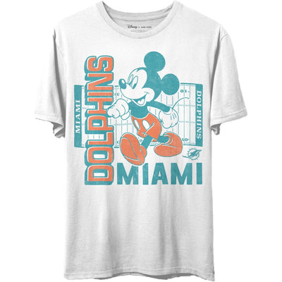 Junk Food - Unisex Dolphins Mickey Field T-Shirt