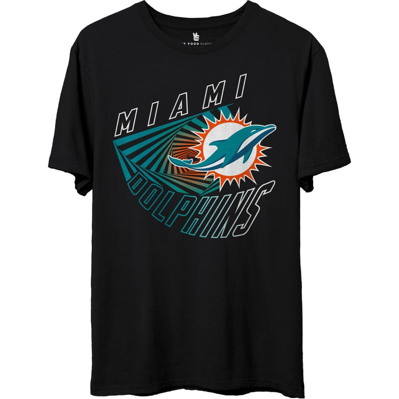 Junk Food - Unisex Dolphins Spiral T-Shirt
