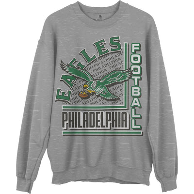 Junk Food - Unisex Eagles Backfield Crew Top