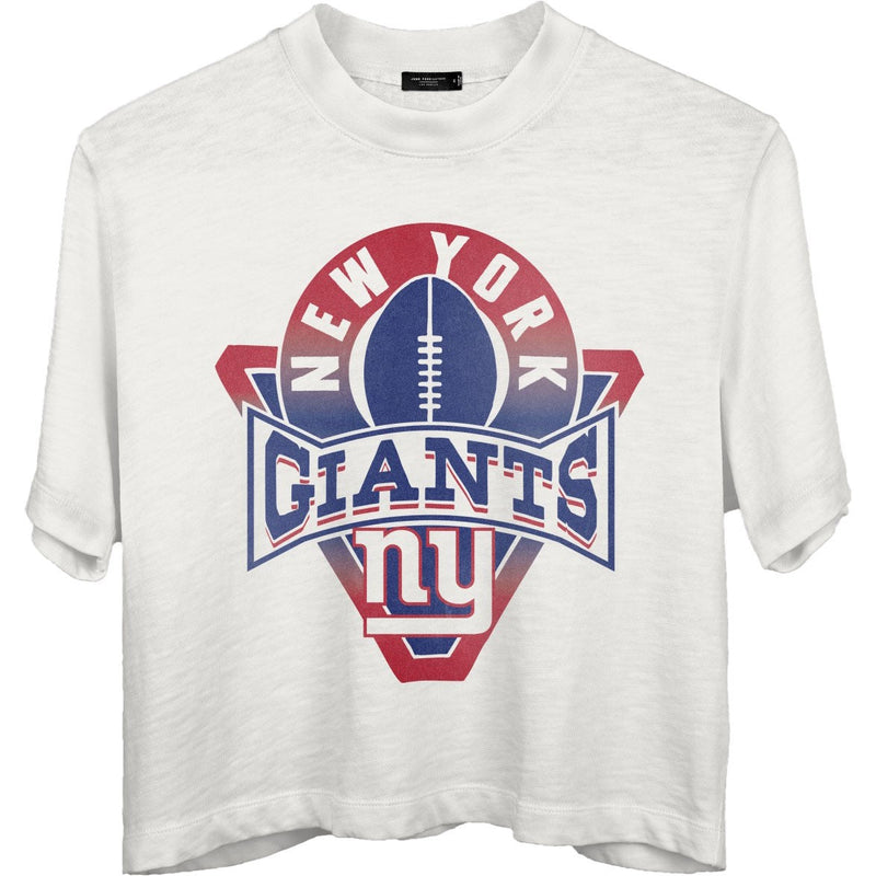 Junk Food - Womens Giants Mock Neck Crop T-Shirt