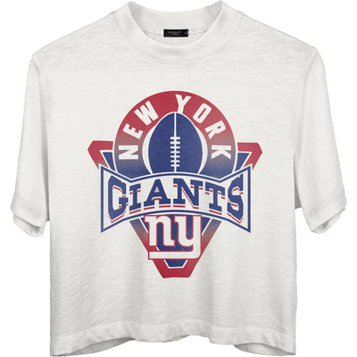 Junk Food - Womens Giants Mock Neck Crop T-Shirt