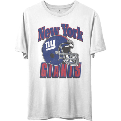 Junk Food - Unisex Giants Throwback Helmet T-Shirt