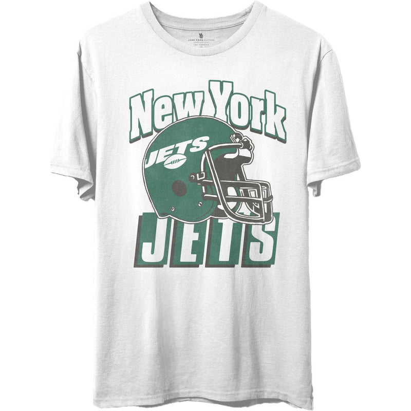 Junk Food - Unisex Jets Throwback Helmet T-Shirt