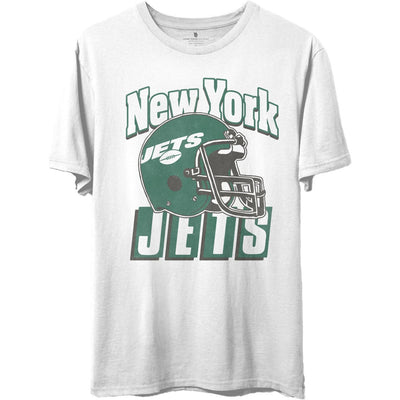 Junk Food - Unisex Jets Throwback Helmet T-Shirt