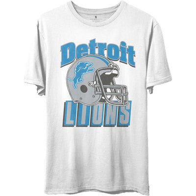 Junk Food - Unisex Lions Throwback Helmet T-Shirt