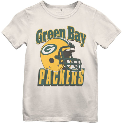 Junk Food - Girls Packers Helmet Short Sleeve T-Shirt