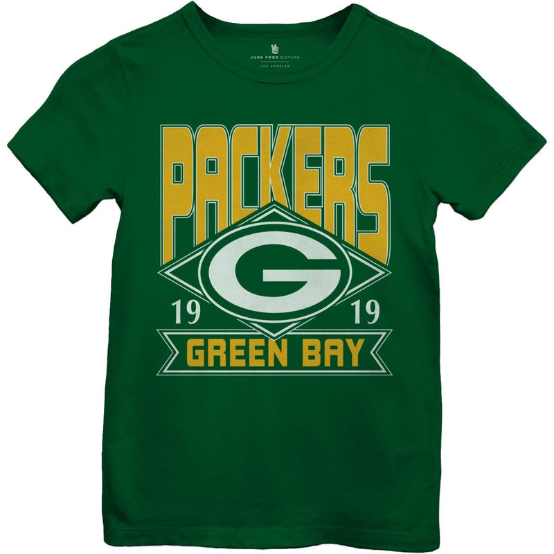 Junk Food - Girls Packers Overtime Short Sleeve T-Shirt