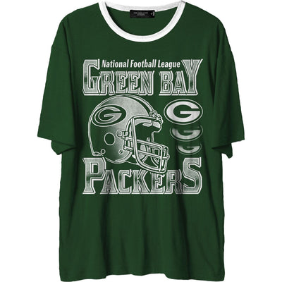 Junk Food - Mens Packers Oversized Ringer T-Shirt