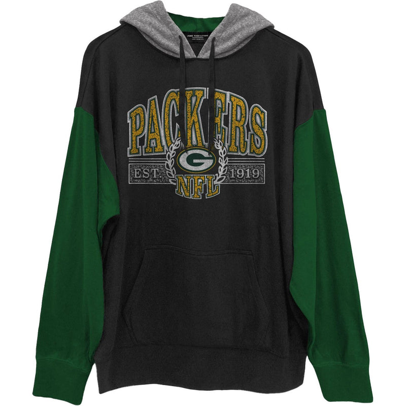 Junk Food - Mens Packers Tri Color Block Hood