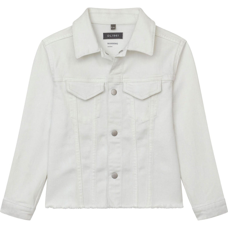 Dl1961 - Girls Manning Jacket — Milk Raw (Ultimate)