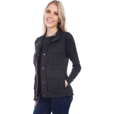 Scully - Womens Women'S Multi Pocket Vest — Black