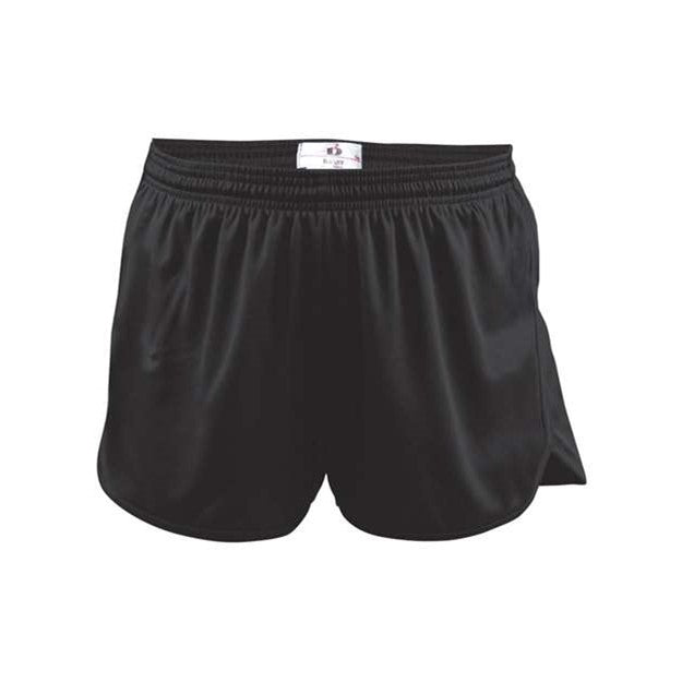 Alleson Athletic - Womens 7278 B-Core Track Shorts — Black