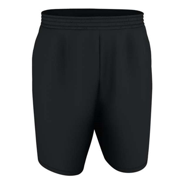 Alleson Athletic - Mens A205Ba Blank Game Shorts — Black/Red