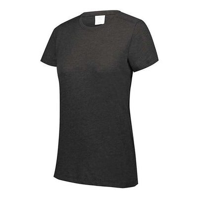 Augusta Sportswear - Womens 3067 Triblend T-Shirt — Black Heather