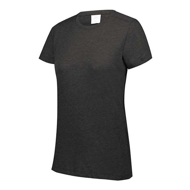 Augusta Sportswear - Womens 3067 Triblend T-Shirt — Black Heather