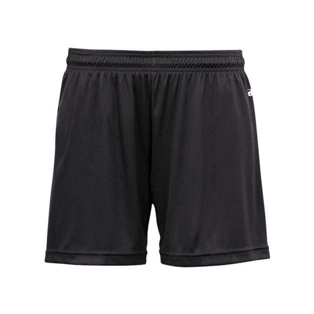 Badger - Womens 4116 B-Core 5" Inseam Shorts — Black
