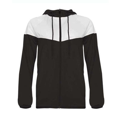 Badger - Womens 7922 Sprint Outer-Core Jacket — Black/White