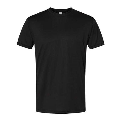 Bayside - Mens 5300 Usa-Made Performance T-Shirt — Black