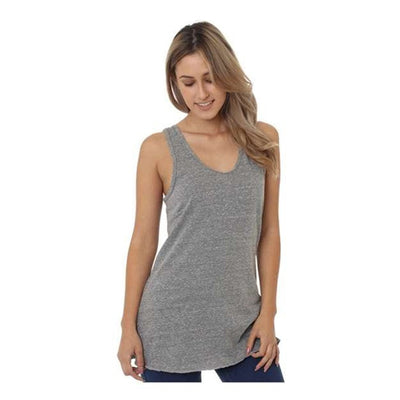 Bayside - Womens 5820 Usa-Made Triblend Tank — Tri Athletic Grey