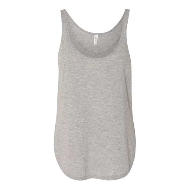 Bella + Canvas - Womens 8802 Flowy Tank With Side Slit — Athletic Heather