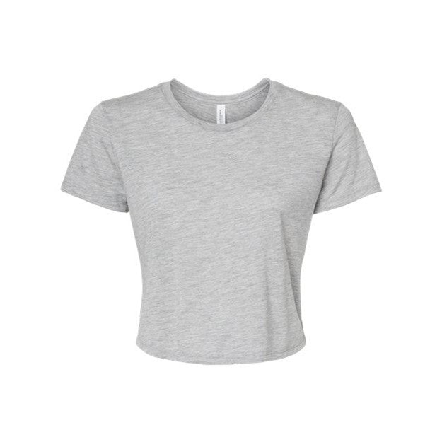 Bella + Canvas - Womens 8882 Flowy Cropped Tee — Athletic Heather