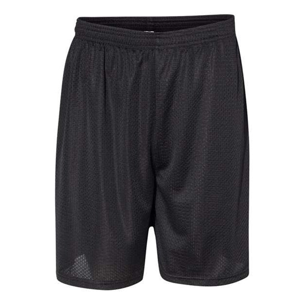 C2 Sport - Mens 5107 Mesh 7" Shorts — Black