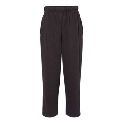 C2 Sport - Mens 5577 Open-Bottom Sweatpants — Black