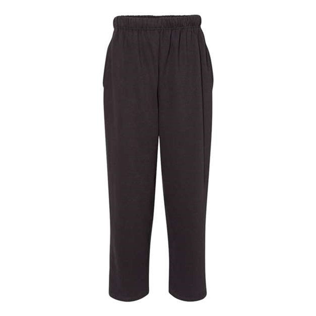 C2 Sport - Mens 5577 Open-Bottom Sweatpants — Black