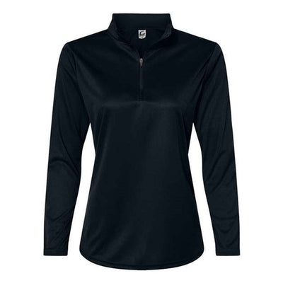 C2 Sport - Womens 5602 Quarter-Zip Pullover — Black