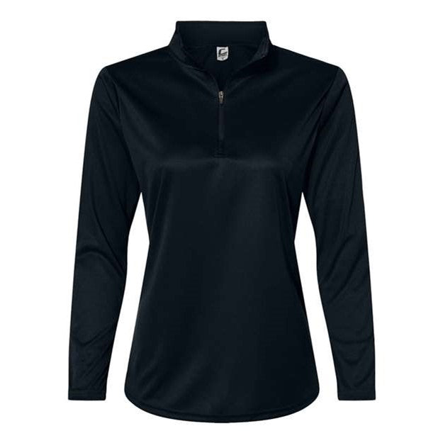 C2 Sport - Womens 5602 Quarter-Zip Pullover — Black